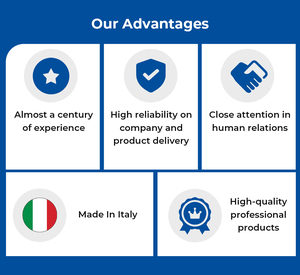 เกรียงฉาบปูนยี่ห้อ AUSONIA ใบมีดเหล็กกล้าคาร์บอน ขนาด 28x12 ซม. ด้ามจับทำจากพลาสติก ABS ผลิตในอิตาลี - Product Image 5