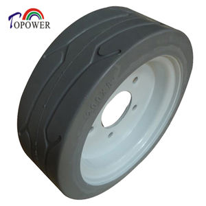 Neumático Trasero Topower 200X8 con Rueda de Acero y Freno para Skyjack SJ3219 AWP - Product Image 1