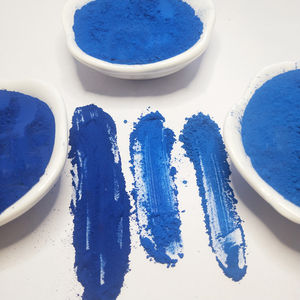 peinture à pigment bleu d'oxyde de fer inorganique fourni par le fabricant pour le béton bleu <span class=keywords><strong>saphir</strong></span> autres noms oxyde ferrique - Product Image 2