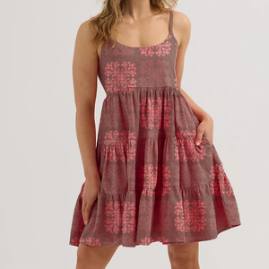 Aloha Custom 100% Rayon <span class=keywords><strong>donna</strong></span> <span class=keywords><strong>hawaiana</strong></span> stampa floreale con cinturino regolabile abito a righe a righe abito 100% Rayon - Product Image 4