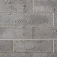 Carrelage mural en céramique brillant aspect béton gris rustique moderne pour la décoration de la cuisine et de la salle de bain