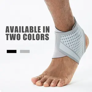 Lightweight High Elastic Ankle Stabilizer Support Breathable Ankle Wrap Adjustable Compression Sleeve