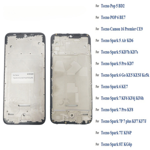 LCD Khung phía trước nhà ở bìa cho Infinix TECNO Pop 4 5 LTE ce9 ke5 kf6 kf8 KD6 kd7 ke7 kf7 BD2 <span class=keywords><strong>be7</strong></span> kd7h kf6j kf7j kf6p Hot 9 - Product Image 2