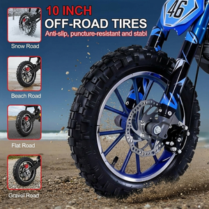 <span class=keywords><strong>Mini</strong></span> Moto da Cross a Benzina 49cc per Bambini, Avviamento a Strappo, Moto Fuoristrada a 2 Tempi, Vendita all'Ingrosso - Product Image 4