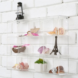 China Yageli Factory Wholesale <b>Custom</b> Clear Acrylic Silk-Screen Printed Mini Toys <b>Custom</b> Logo for Box Wall Mounted Display Rack - Product Image 5