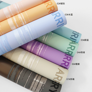 Papier d'emballage floral imperméable Love at Sunset, vente en gros d'usine, papier d'emballage pour bouquet de fleurs DIY pour fleuristes - Product Image 6