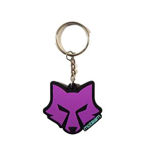 Porte-clés en silicone 3D personnalisé, en caoutchouc PVC souple avec impression UV pour souvenirs et cadeaux - Product Image 6