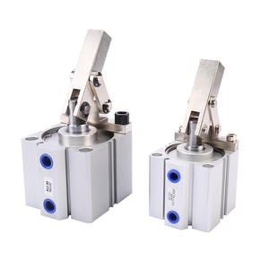 Cylindres de serrage pneumatiques à double action série ALC/JGL 25/32/40/50/63/80/100 Structure compacte Moteur à piston pour l'agriculture - Product Image 2