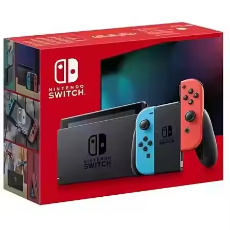 Wholesale Nintendo Switch 64GB OLED Handheld Game Console Steel Neon Blue Ready-Ship