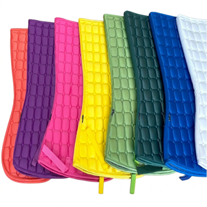 COSTA SPORTS Quilted horse Saddle Pad Custom Design <b>Equestrian</b> Product Breathable Horse Care Horse Saddle Pad - Product Image 1