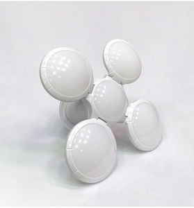 Lámpara de Techo LED Moderna con Motor DC, Diseño Redondo Blanco de Plástico, 220V, Regulable, Alto CRI 90 - Product Image 6