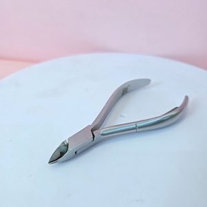 Professional Stainless Steel <b>Nail</b> Nippers Straight Blade Pointed Tip Shape Finger Use Adult <b>Nail</b> <b>Tool</b> Durable Wide Jaw Opening - Product Image 3