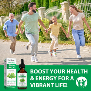 ワンバイタニカル植物エキスオーガニックレモンバーム液体エキスサプリメント液体ドロップス60ml天然レモンバームエキスドロップス - Product Image 5