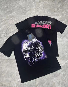 เสื้อยืดสไตล์คนดัง รุ่นจำลองเหมือนจริง 100% ผ้าฝ้ายหนานุ่ม ทรงโอเวอร์ไซส์ สวมใส่สบายสุดๆ สไตล์ Y2K แฟชั่นสตรีทสุดเทรนดี้ - Product Image 1