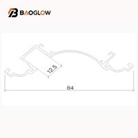 Vente en gros de profilés en aluminium LED personnalisables pour rampes d'escalier, poignées et tiroirs à ouverture libre, avec nouvelles fonctionnalités