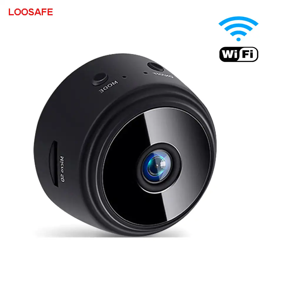 Amazon Venta caliente tamaño pequeño IP inalámbrica Wifi HD 1080P HD de vídeo, Mini cámara espía