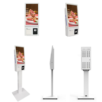 Kiosque de commande automatique pour menu de restauration rapide avec écran tactile de 21,5, 23,6, 27 et 32 pouces, kiosque de commande automatique McDonald's avec écran de paiement