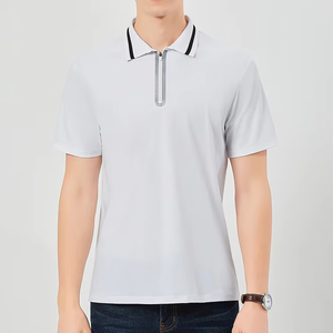 Camiseta Polo Deportiva Elástica Informal de Secado Rápido, Transpirable y que Absorbe la Humedad para el Campo de Golf - Product Image 1
