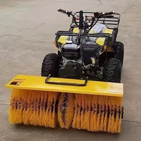 Souffleuse à essence/balayeuse à neige/chasse-neige ATV avec engrenage de démarrage électrique et composants du moteur principal