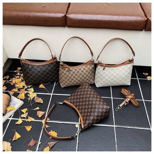 Sac à main de style vintage imprimé texturé de haute qualité pour femmes grande capacité exquis haut de gamme mode femmes sac à bandoulière de luxe - Product Image 3