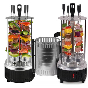 Điện thịt nướng Kebab nướng máy tự động xoay thịt nướng không khói lò xiên nướng Máy thịt Kebab sưởi ấm bếp - Product Image 2