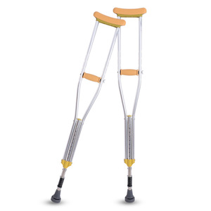 Aluminum <strong>Disabled</strong> Walking Crutches Elderly Elbow Crutch Recuperator Height Adjustable Underarm Foldable <strong>Walker</strong> - Product Image 4
