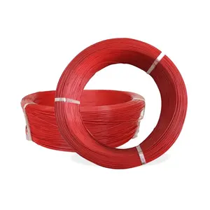 AGR 26AWG 600V 200C silicone flexible isolation contrôle fil électrique câble étain cuivre fil fabricant câbles d'alimentation