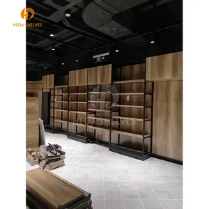 Tùy Chỉnh Thiết Kế Mới Kim Loại Rack Hiển Thị Bán Lẻ Tùy Chỉnh Cửa Hàng Bách Hóa Thương Mại Kệ