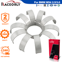 RACEORLY 11241284850 11241284849 Set Bantalan Batang Penghubung Big End STD untuk BMW M54 E46 E53 E66 3.0 3 5 7 Series
