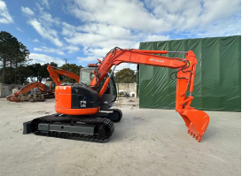Excavadora Hitachi ZX75 ZX75U Usada a Precio Económico con Pocas Horas de Trabajo en Shanghái, Hitachi 75us en Buenas Condiciones - Product Image 4