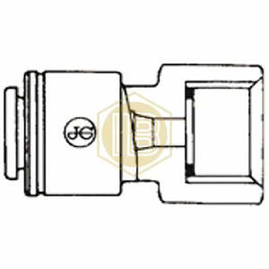 Adattatore di accoppiamento 3/8 x 1/4 (filettatura NPTF) - Product Image 1