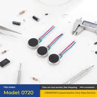 Moteur vibrant haptique sans balais ERM 8x2,5 mm 3V, longue durée de vie, réponse rapide pour appareils portables, montres connectées, téléphones mobiles