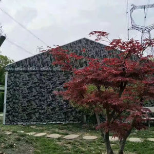 Buena venta, tienda de campaña de camuflaje de campo, pared de PVC con ventana de malla, Marco A, carpa, carpa para una buena ocultación, eventos al aire libre - Product Image 2