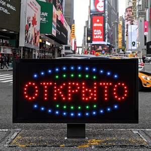 Hanging Shop Window Flashing LED <b>Sign</b> Display Board Characters for Indoor Use Business Promotion Signage - Product Image 3