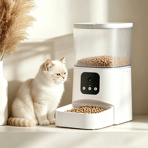 Automatic Pet Feeder Automatyczny Karmnik Pet Smart Feeder Smart Pet Feeder Camera Wifi Pet Feeding Equipment - Product Image 1