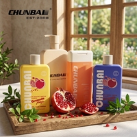 Botella de Plástico Vacía Personalizada con Tapa Abatible de 250 ml y 300 ml para Niños, Botella Cuadrada para Ducha, Gel de Baño y Champú