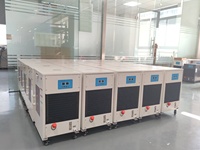 Compresseur de réfrigération à refroidissement par huile 1,5 CV 380 V, pompe 1 kW, capacité de refroidissement, contrôleur à affichage numérique pour fluide de coupe CNC