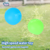 Ballons d'eau réutilisables en silicone non magnétique à remplissage rapide pour l'été – Jeux magiques pour enfants, plage et piscine