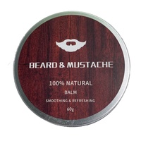 Ensemble de peignes double face pour barbe pour hommes, rouleau à barbe, hydratant pour barbe, ensemble de soins pour barbe