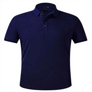 <b>Men's</b> High Quality Slim Fit Short Sleeve for Shirts Customization 80% Cotton 20% Polyester Breathable Quick-Dry Jersey Sporty - Product Image 4