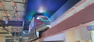 รถไฟฟ้ากลางแจ้งลดราคาพิเศษสำหรับเด็ก รถไฟสนุกสำหรับเด็กในสวนสนุกพร้อมราง - Product Image 2