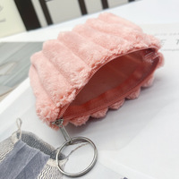 Nouvelle trousse de maquillage personnalisée en gros, logo personnalisé, sac à main portable, pochette à bijoux, organisateur durable, mini trousse de toilette d'hiver pour fille