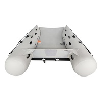 Offre Spéciale Catamaran 4 personne Gonflable PVC PONTON bateau De Pêche Petit dériveur OEM