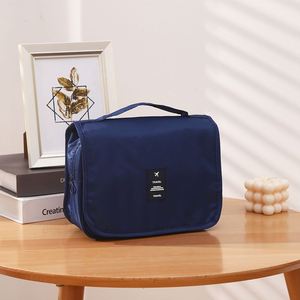 Custom Logo Modern Style Portable Waterproof PU <b>Makeup</b> & for Bag with Zipper Closure Soft Handle 3-6L Capacity Solid Color - Product Image 3