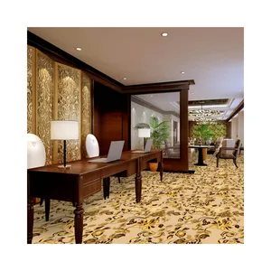 Easy To Clean Resistance Business Hotel Printed Attractive Auditorium Covering Carpet Banquet Carpet