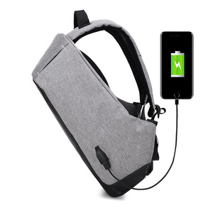Custom New Fashion Unisex <b>Backpack</b> <b>Large</b> Capacity Anti-theft Shoulder Travel Laptop with Zipper Closure USB - Product Image 2