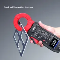 CEM HuaShengChang True RMS Clamp Meter Pengukur Resistansi Tanah Presisi Tinggi Digital Resistance Meter DT-9399 Buatan Tanah Besar