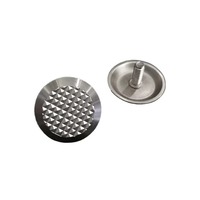 Dalles de pavage tactiles pour la guidage des aveugles, indicateurs en acier inoxydable 304/316, clous de signalisation routière