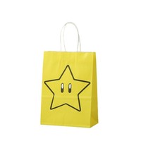 Sacs cadeaux en papier kraft imprimés de la série Mario, en stock, vente en gros, emballages mignons pour anniversaires, sacs à bonbons, cadeaux de fête, logo personnalisé