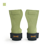 Protector de Muñeca y Palma de Cuero Vacuno Antideslizante para Deportes, Unisex, Personalizable, Correa de Soporte para Levantamiento de Pesas y Gimnasio